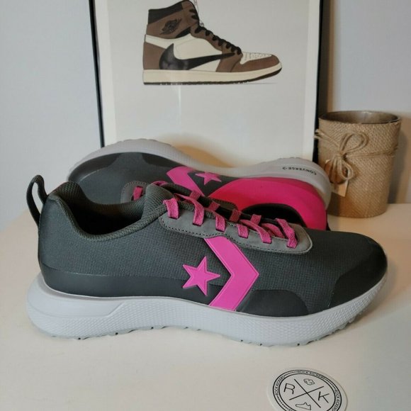 Converse STAR SERIES Run Low Top Canvas Mason Pink - Picture 1 of 2